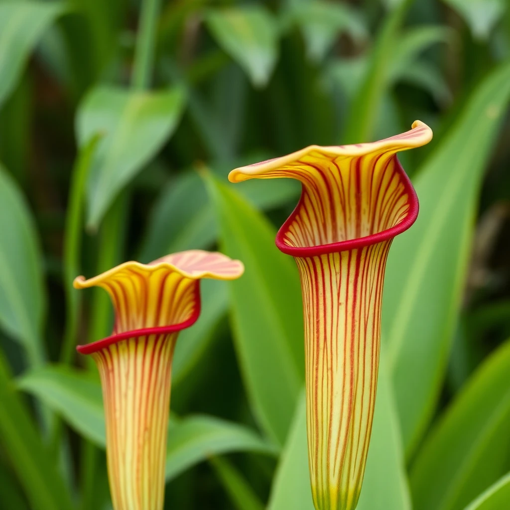 Sarracenia (Planta Trompeta)